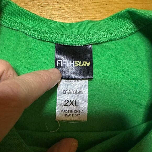 Ugly Christmas Sweater meowy cat Christmas sweater 2xl green - Picture 3 of 9